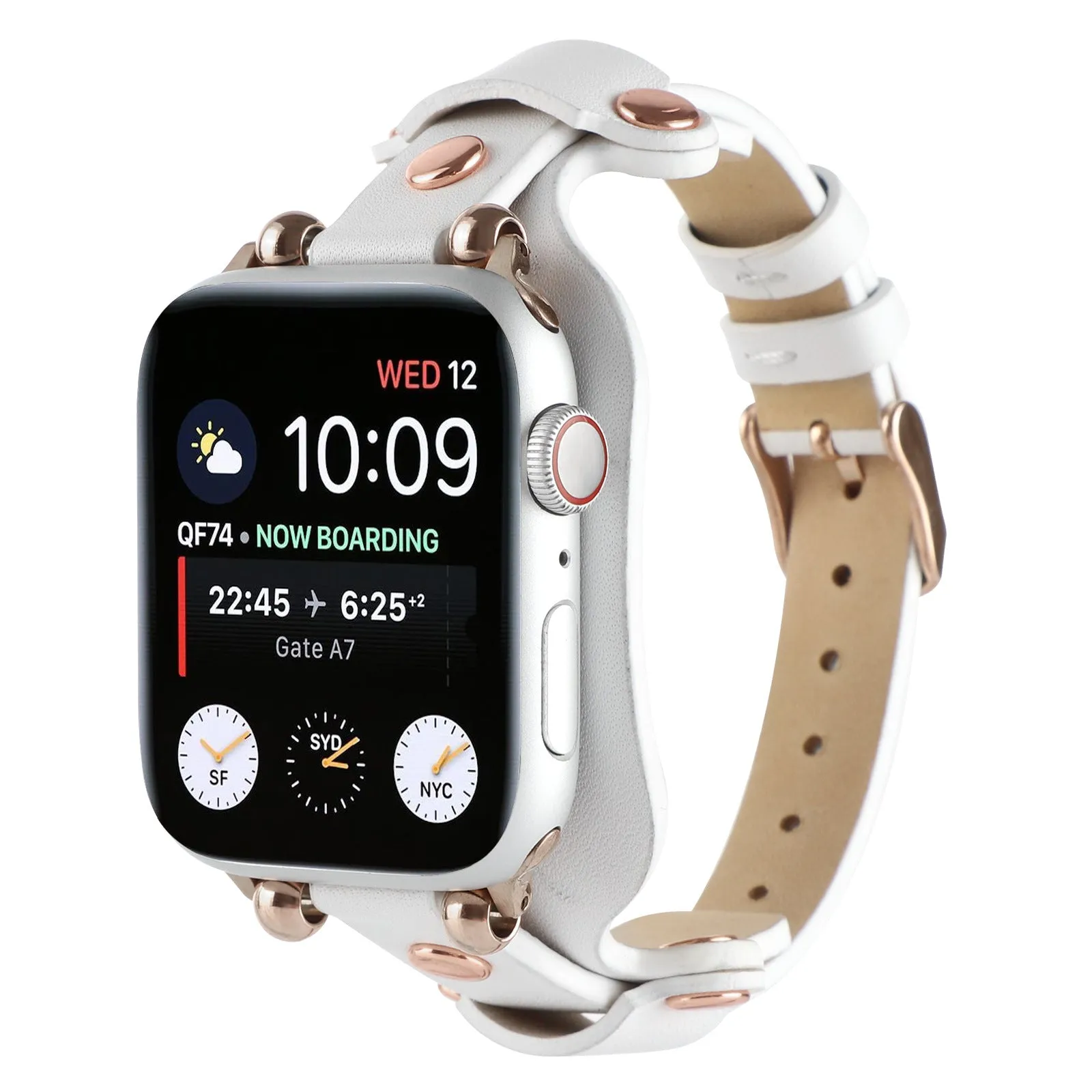 Chic Cuff Couture Leather Bands For Apple Watch Multiple Colors Available