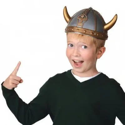 Child Size Horned Viking Helmet