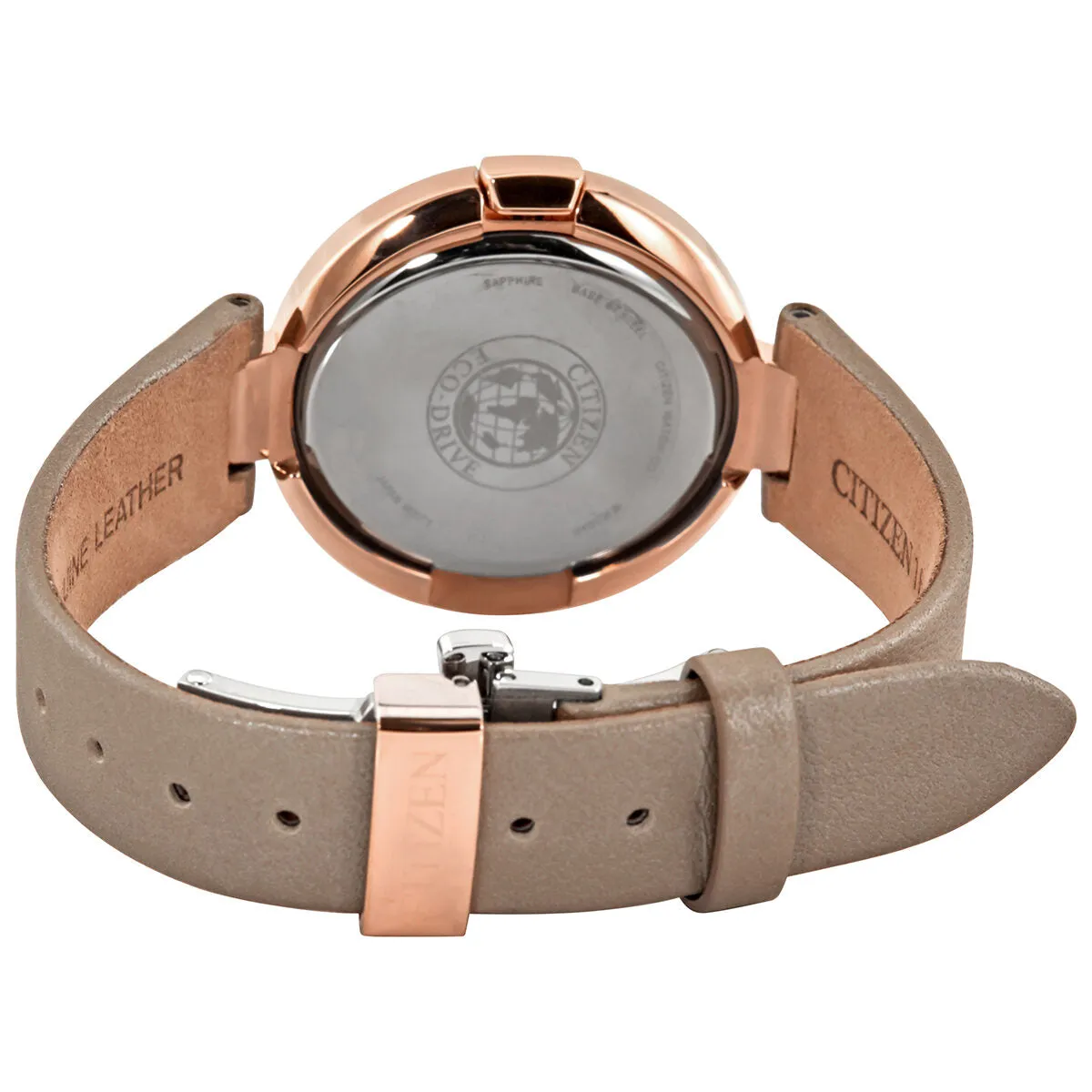 Citizen Capella Diamond Taupe Dial Ladies Watch EX1513-00Y