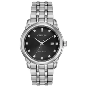 Citizen Mens Diamond Eco-Drive Watch BM7340-55E