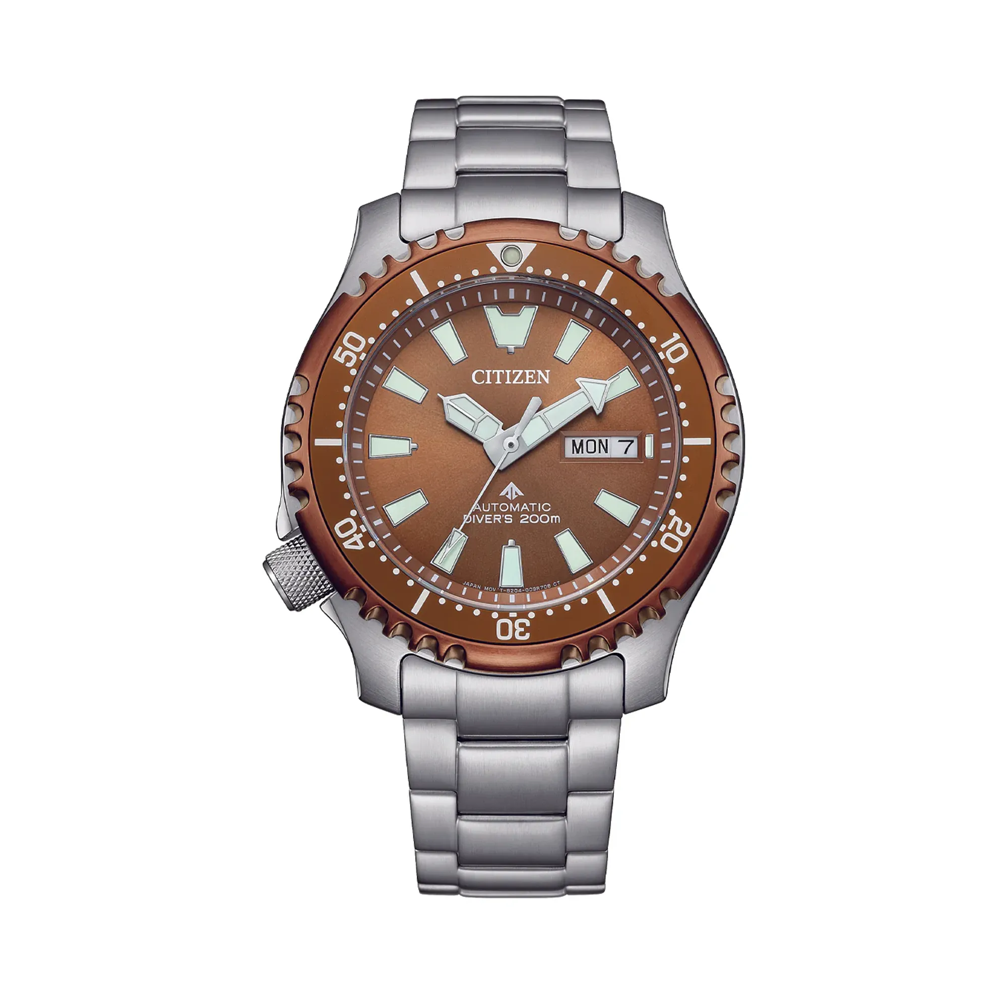 Citizen Promaster Men's 42mm Stainless Steel Automatic Watch NY0164-65X