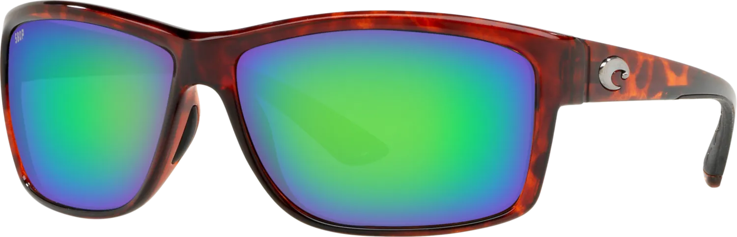 Costa Del Mar Mag Bay Sunglasses - Tortoise/Green Mirror 580P