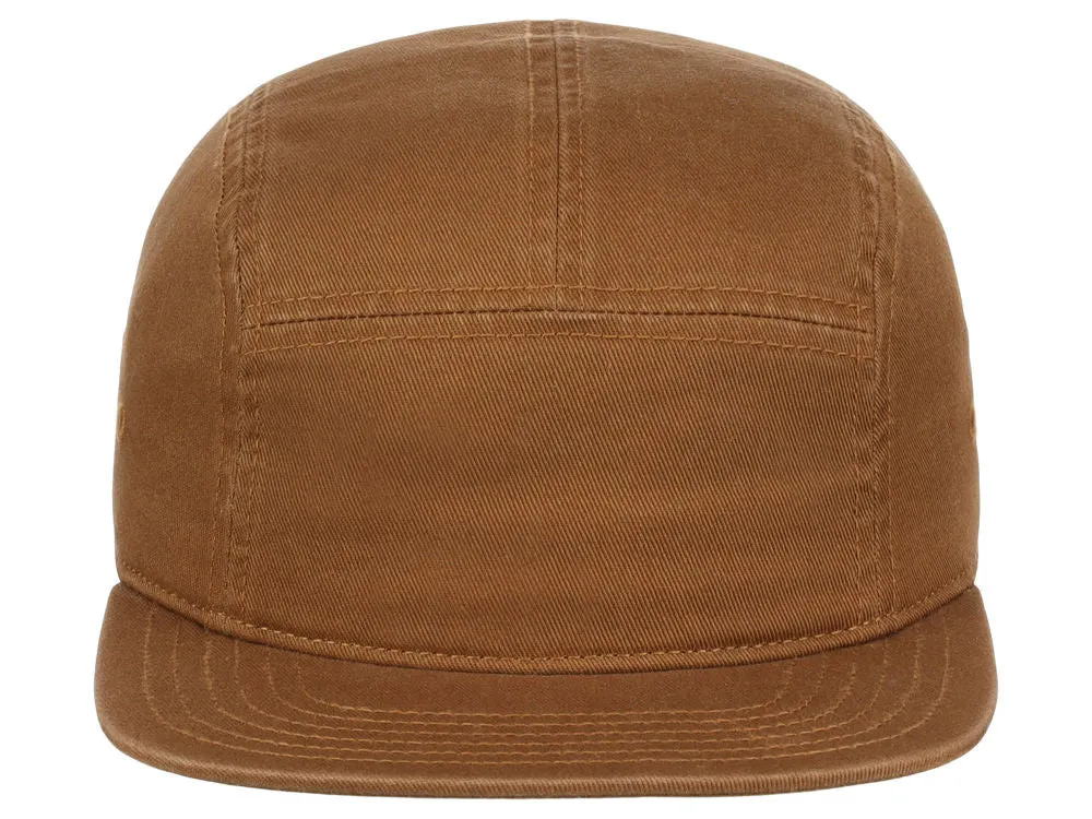 Crowns By Lids Camper 5-Panel Hat - Light Brown