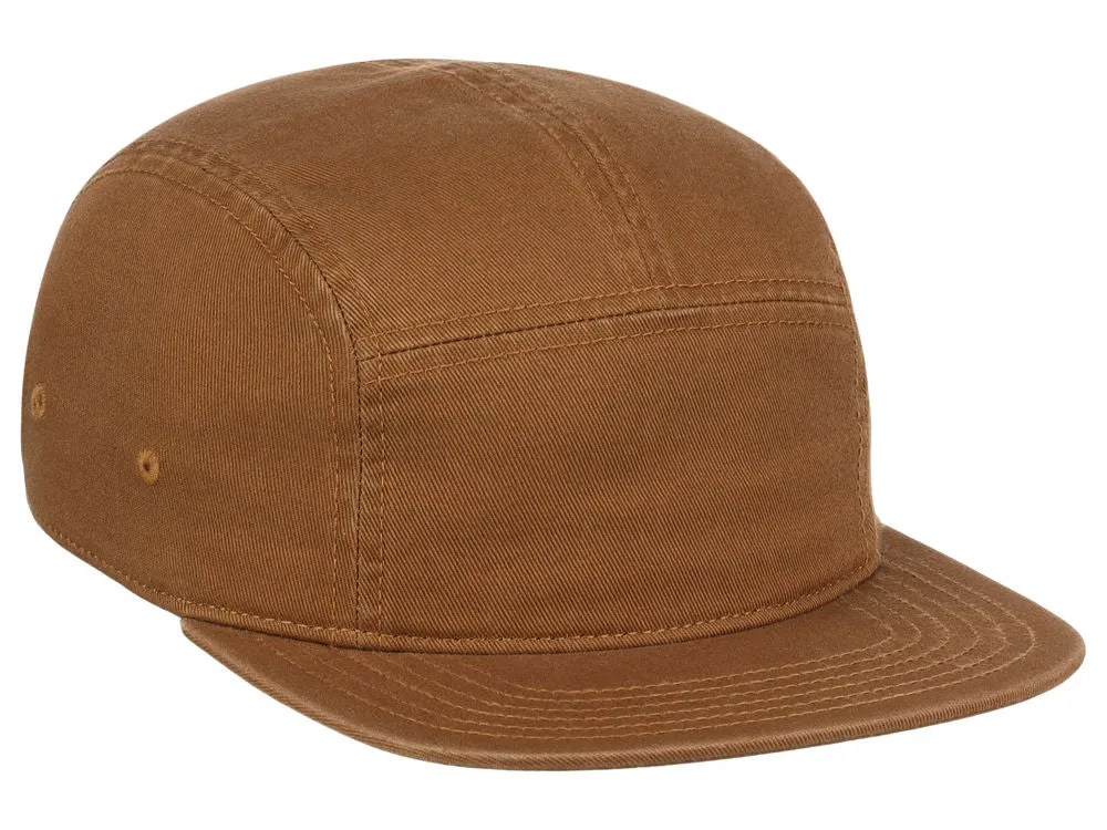 Crowns By Lids Camper 5-Panel Hat - Light Brown