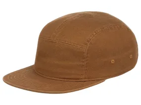 Crowns By Lids Camper 5-Panel Hat - Light Brown