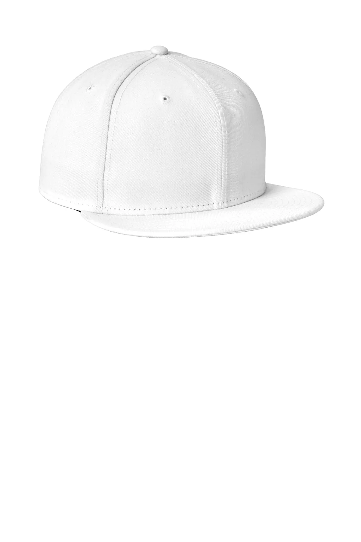 Custom Embroidered - New Era® Standard Fit Flat Bill Snapback Cap NE4020