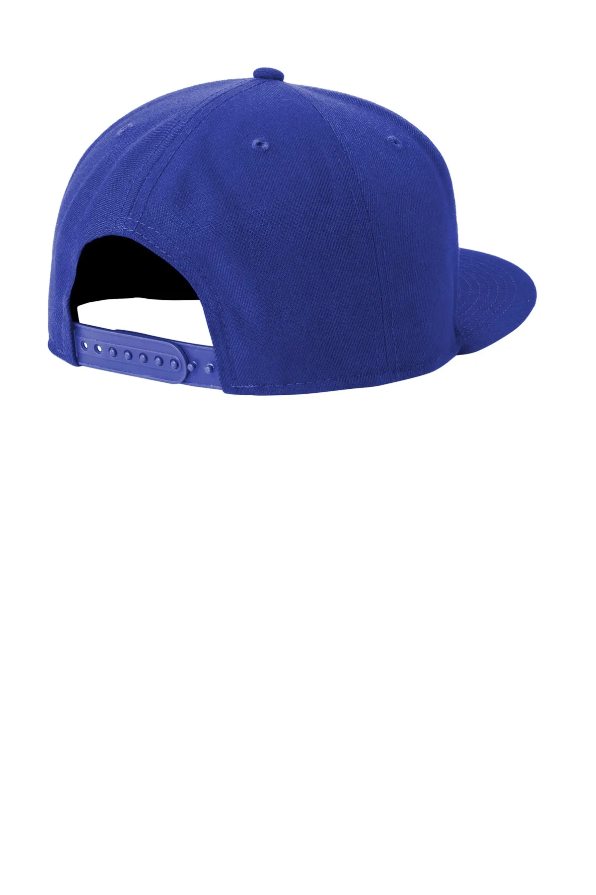 Custom Embroidered - New Era® Standard Fit Flat Bill Snapback Cap NE4020
