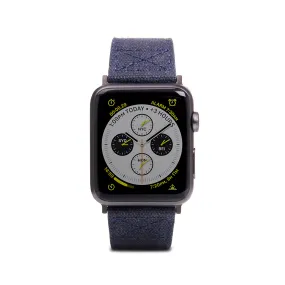 D  Wax Canvas Strap for Apple Watch SE, ULTRA 2, Series 1-9 42/44/45/49mm (Navy)