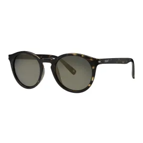 Dark Green Polarized Round Sunglasses