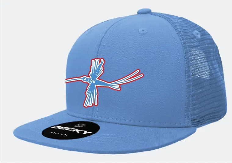 DECKY #1052 6 Panel High Profile Trucker Hat