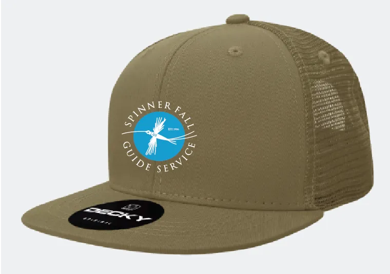 DECKY #1052 6 Panel High Profile Trucker Hat