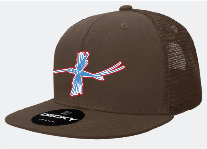 DECKY #1052 6 Panel High Profile Trucker Hat