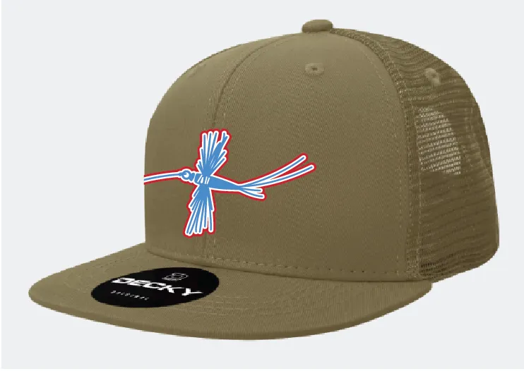 DECKY #1052 6 Panel High Profile Trucker Hat