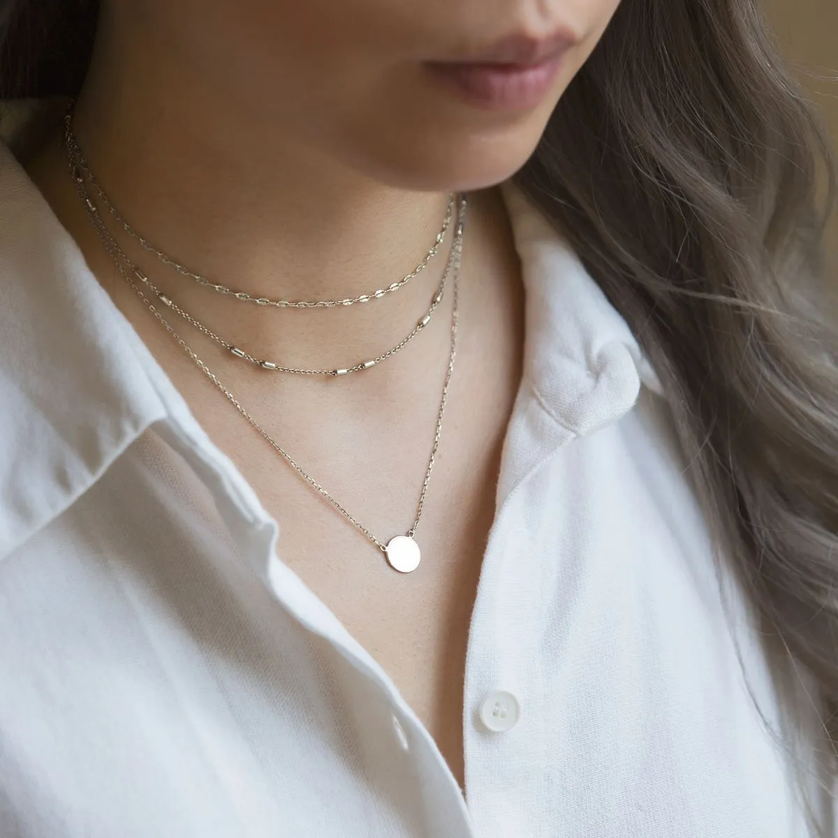 Deux Choker and Disc Layered Duo