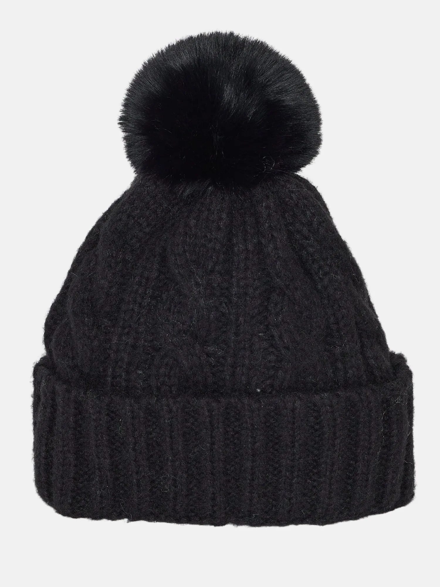 Devon Cable Beanie w/Pom