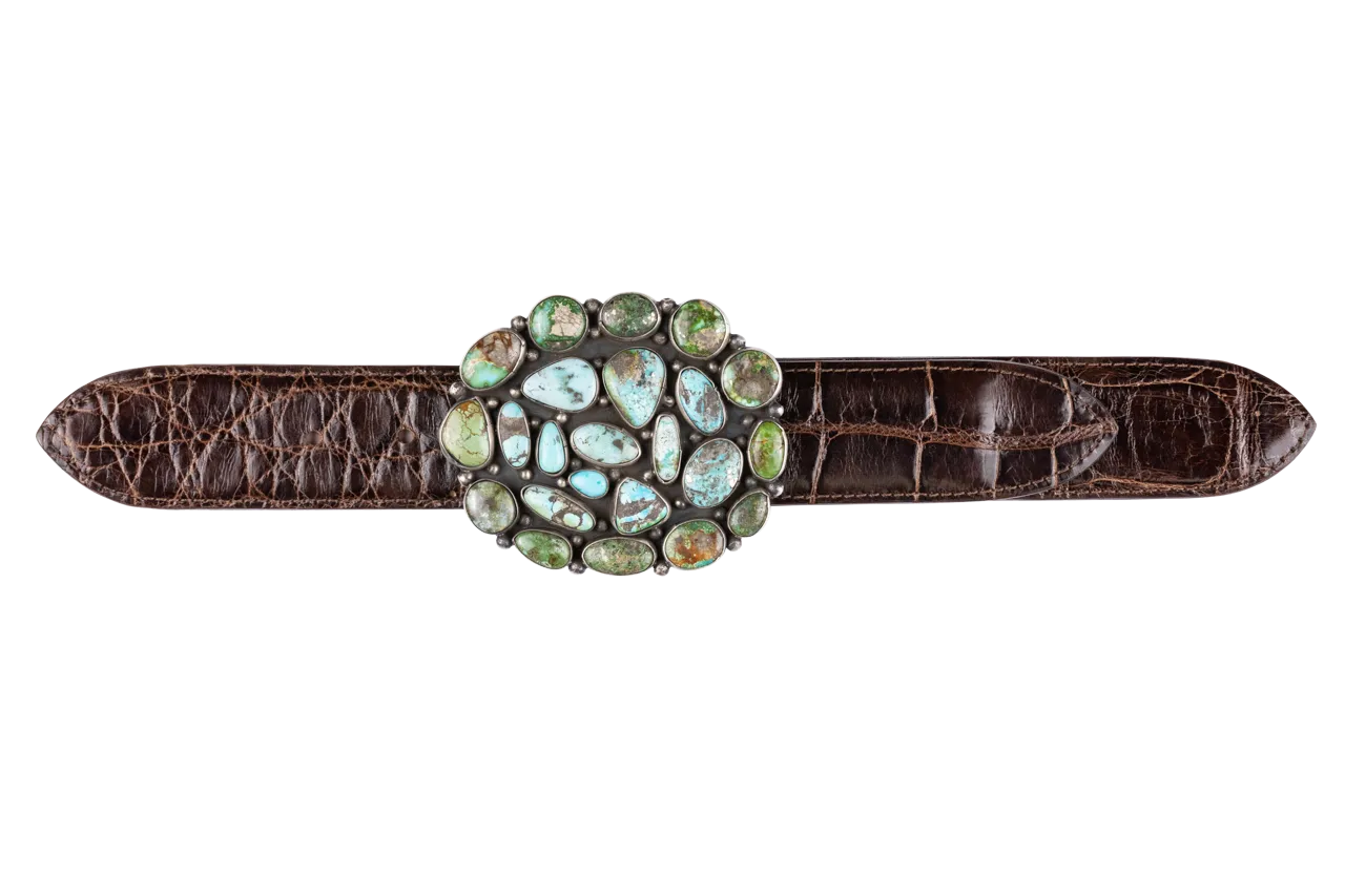 Diva Diamonds Royston Turquoise Trophy Buckle