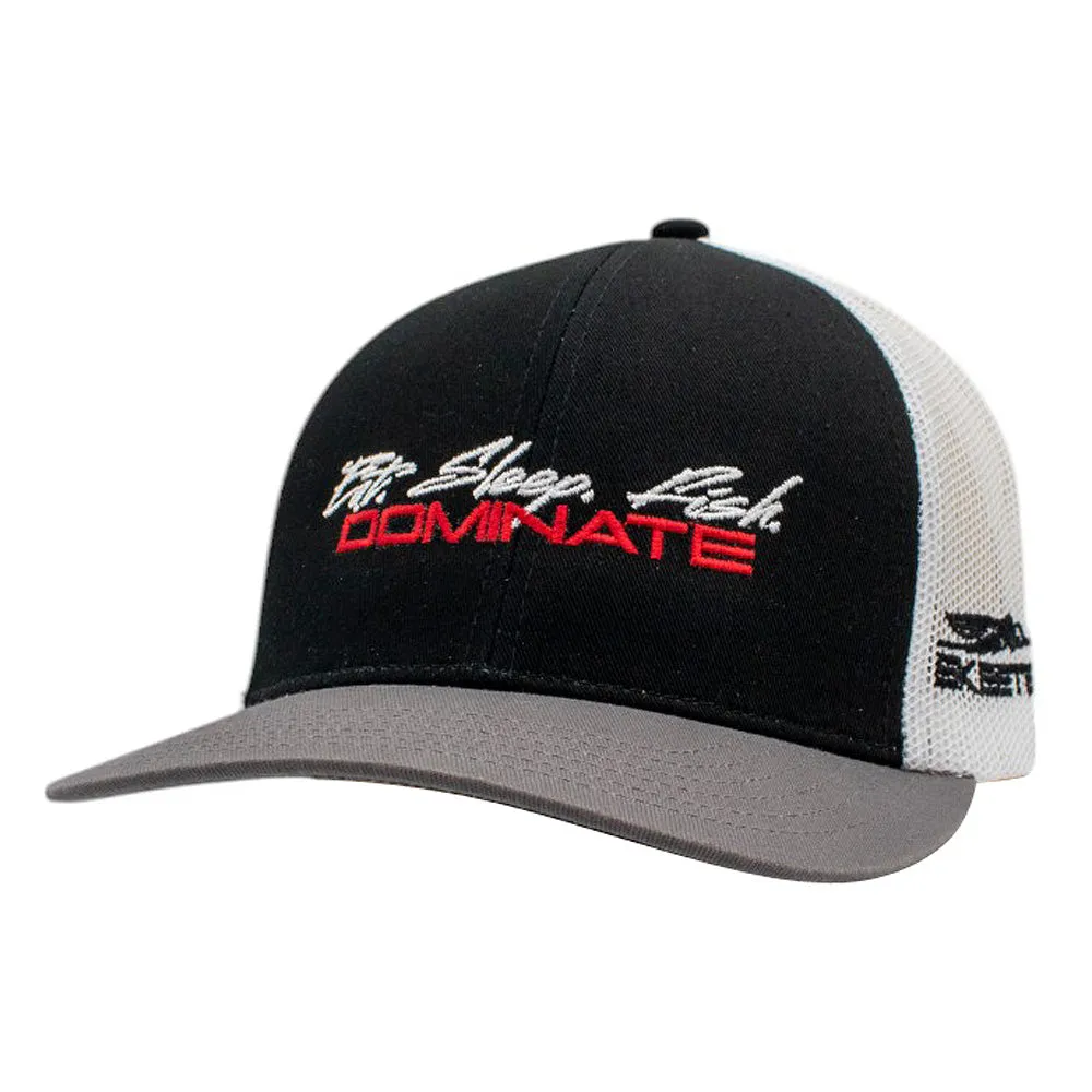 Eat Sleep Fish Dominate Low Profile Hat