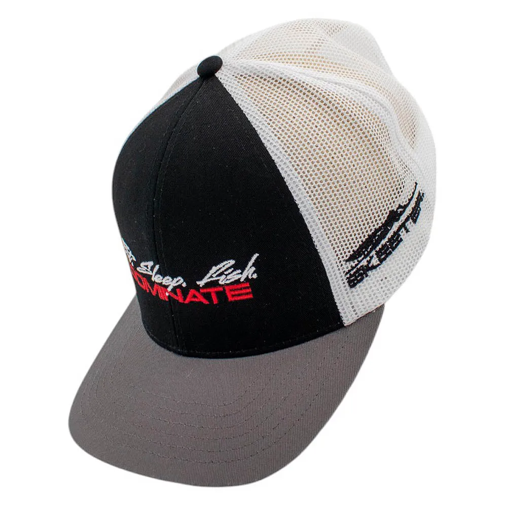 Eat Sleep Fish Dominate Low Profile Hat