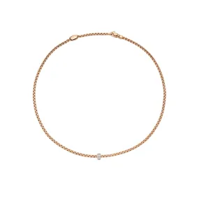 Eka 18ct Rose & White Gold Diamond Necklace 73101CX_BB_R_XBX