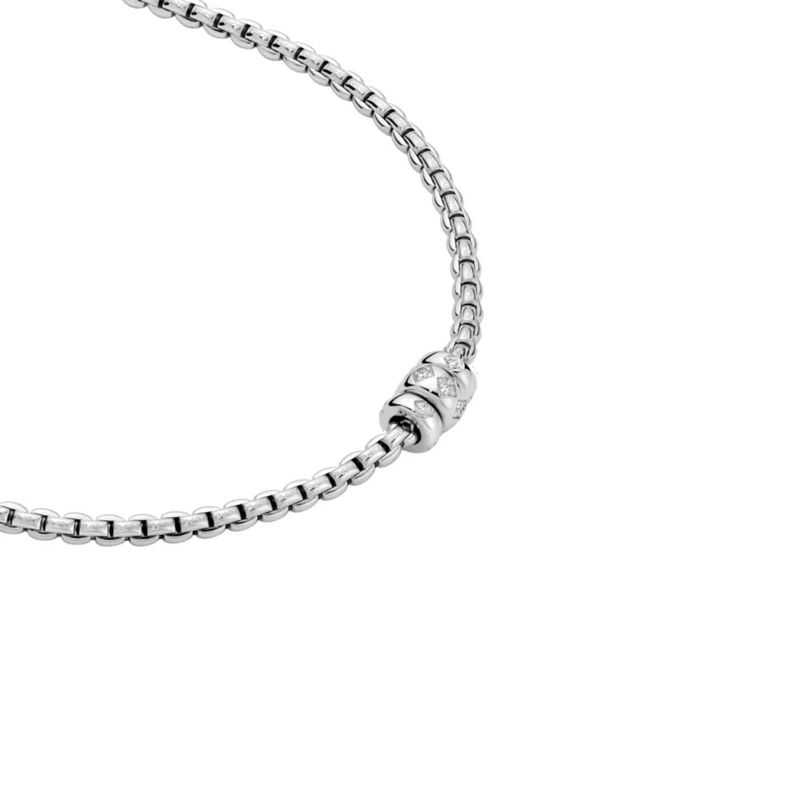 Eka 18ct White Gold Diamond Necklace 73101C3_PB_B_BBB