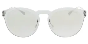Emporio Armani EA2049 30156G Silver Round Sunglasses