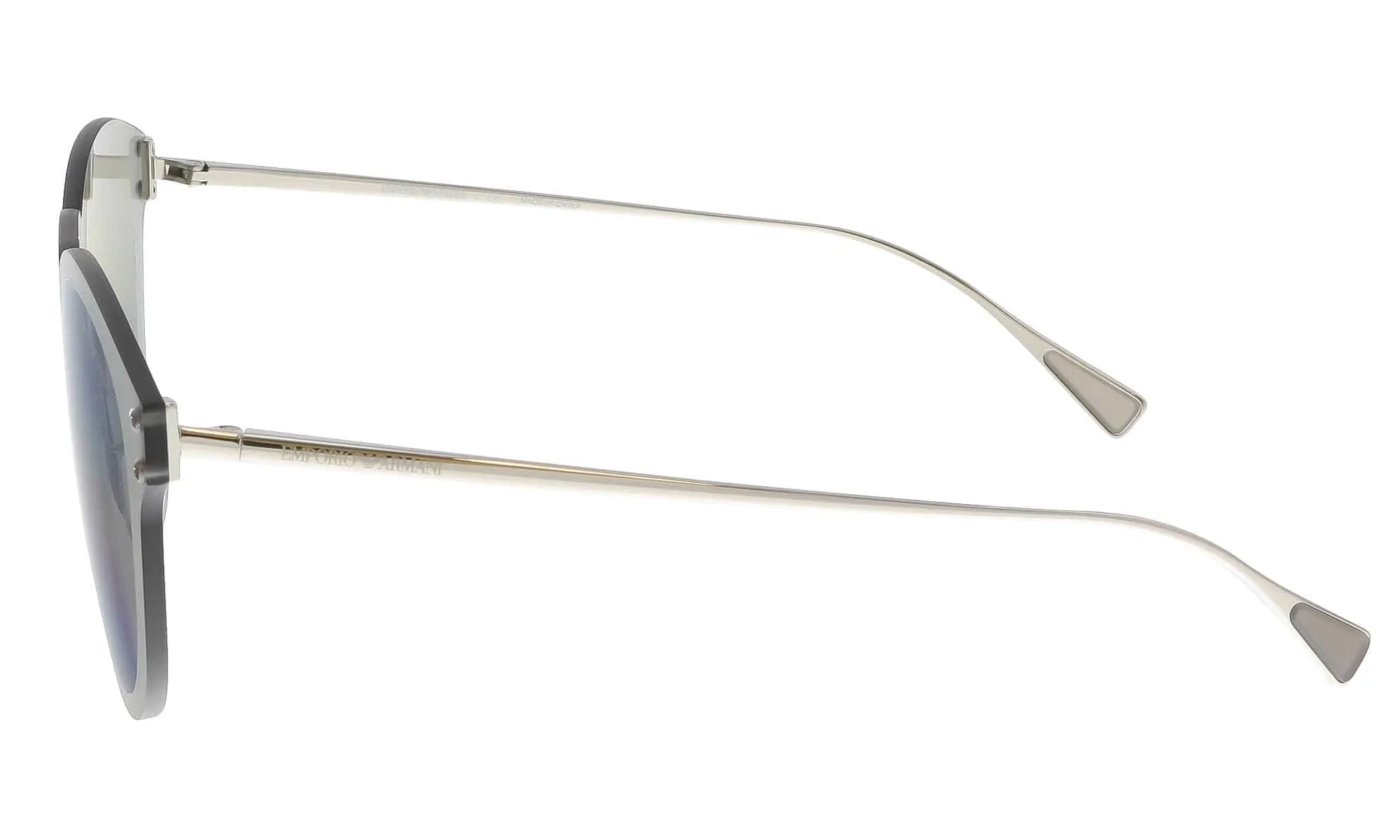Emporio Armani EA2049 30156G Silver Round Sunglasses