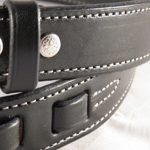 EQUESTRIAN LEATHER BELT - Unique Horse Hoofpick & Loop Closure