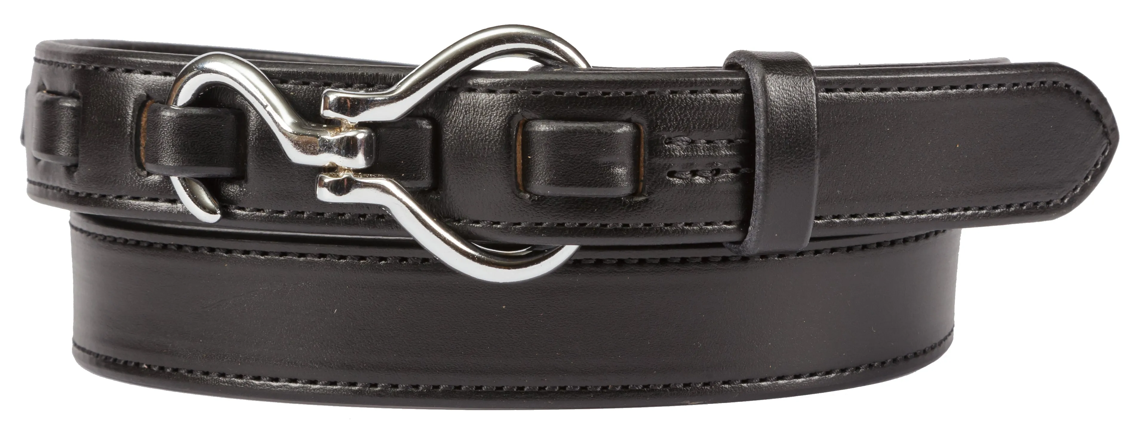 EQUESTRIAN LEATHER BELT - Unique Horse Hoofpick & Loop Closure