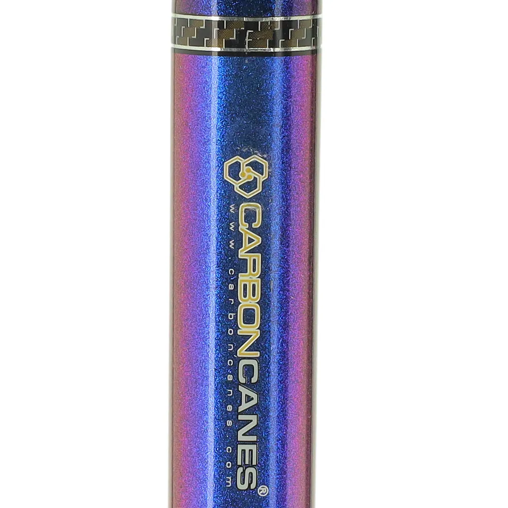 Exclusive Color-Changing Metallic Blue Cane: Carbon Fiber