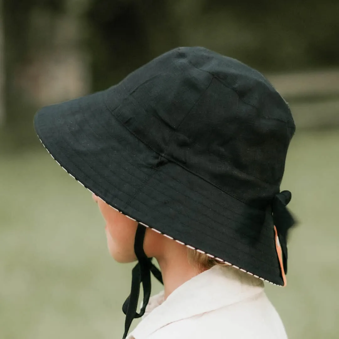 Explorer Kids Reversible Bucket Hat (Bobbie/Ebony)
