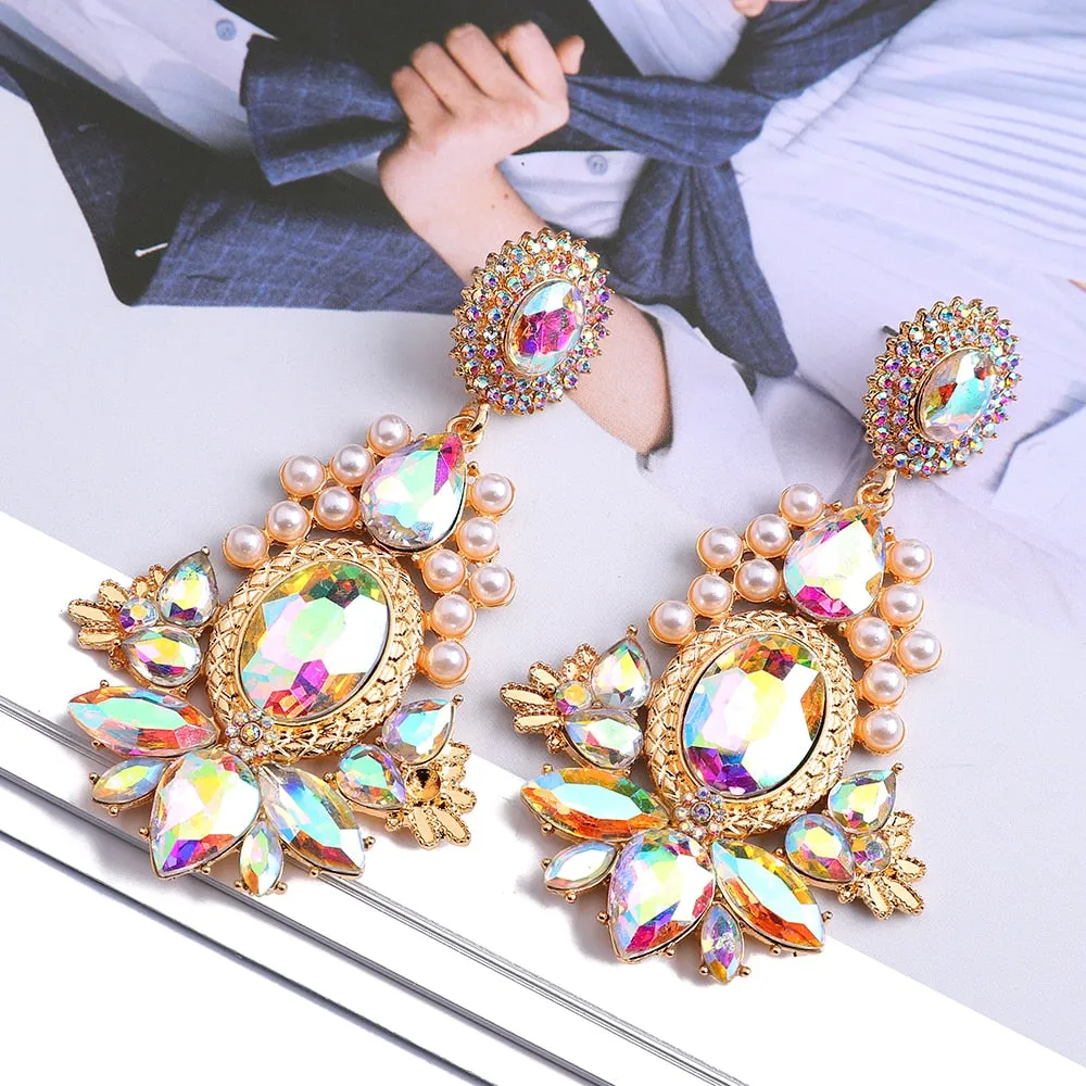 Fashion Design Dangle Statement Earrings For Women