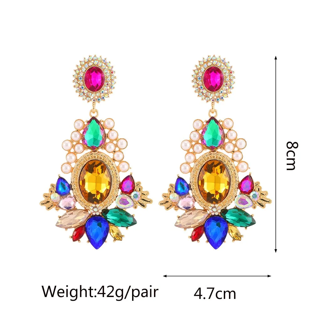 Fashion Design Dangle Statement Earrings For Women
