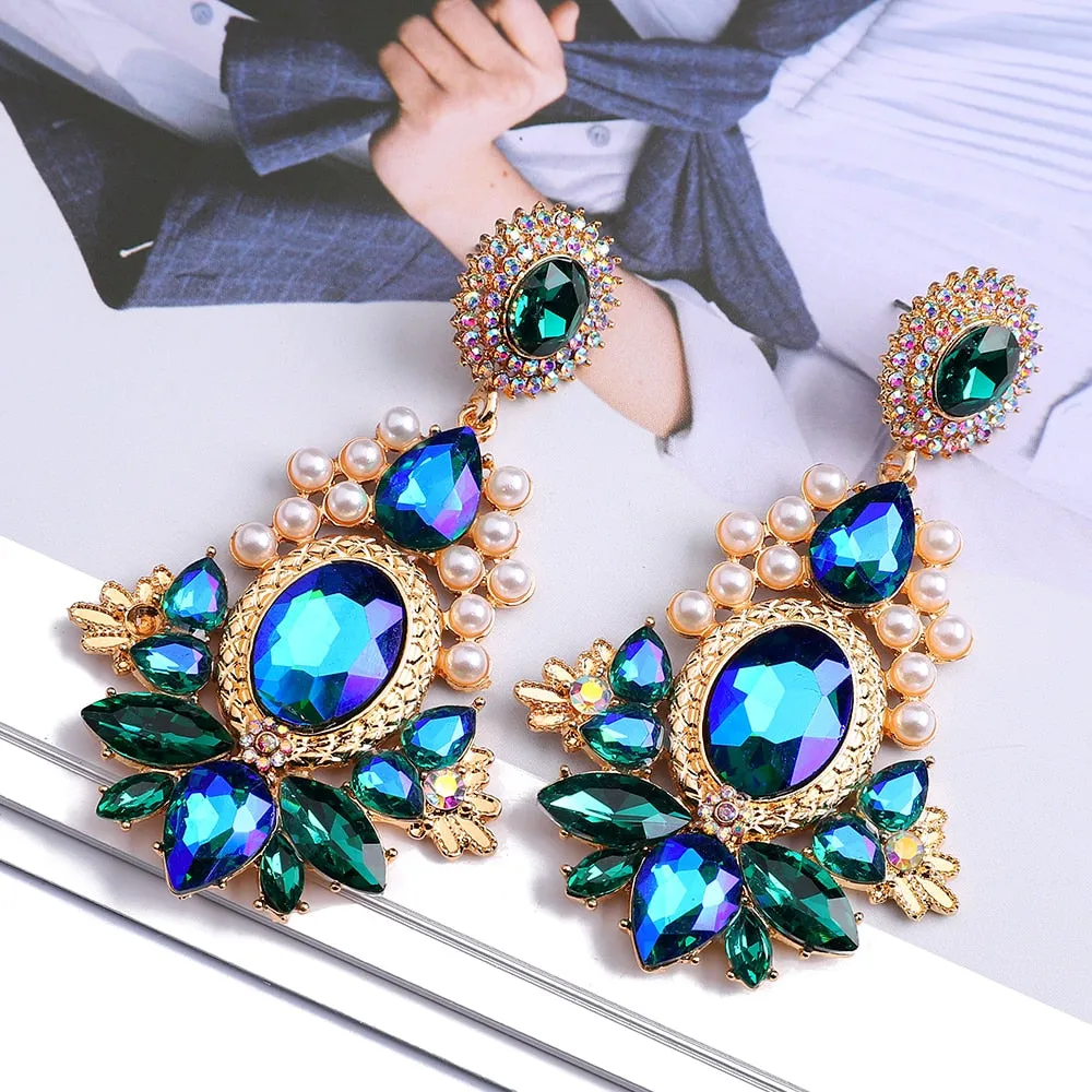 Fashion Design Dangle Statement Earrings For Women
