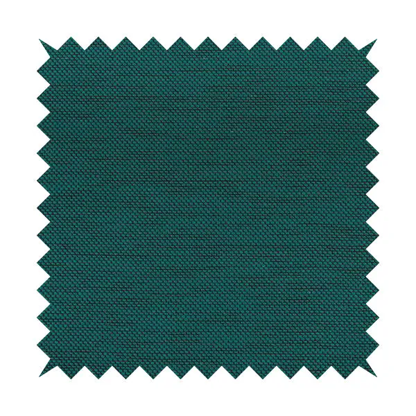 Festival Colourful Textured Chenille Plain Upholstery Fabric In Teal Blue - Handmade Cushions