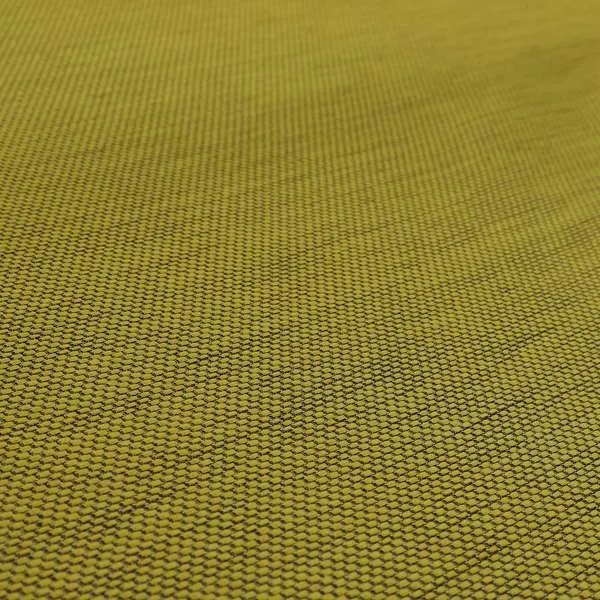 Festival Colourful Textured Chenille Plain Upholstery Fabric In Yellow