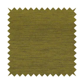 Festival Colourful Textured Chenille Plain Upholstery Fabric In Yellow