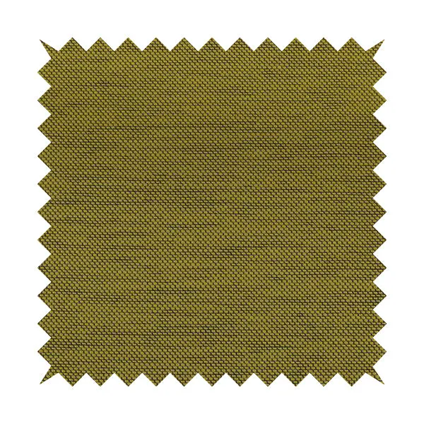 Festival Colourful Textured Chenille Plain Upholstery Fabric In Yellow