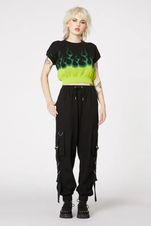 Flame On Sleeveless Knit