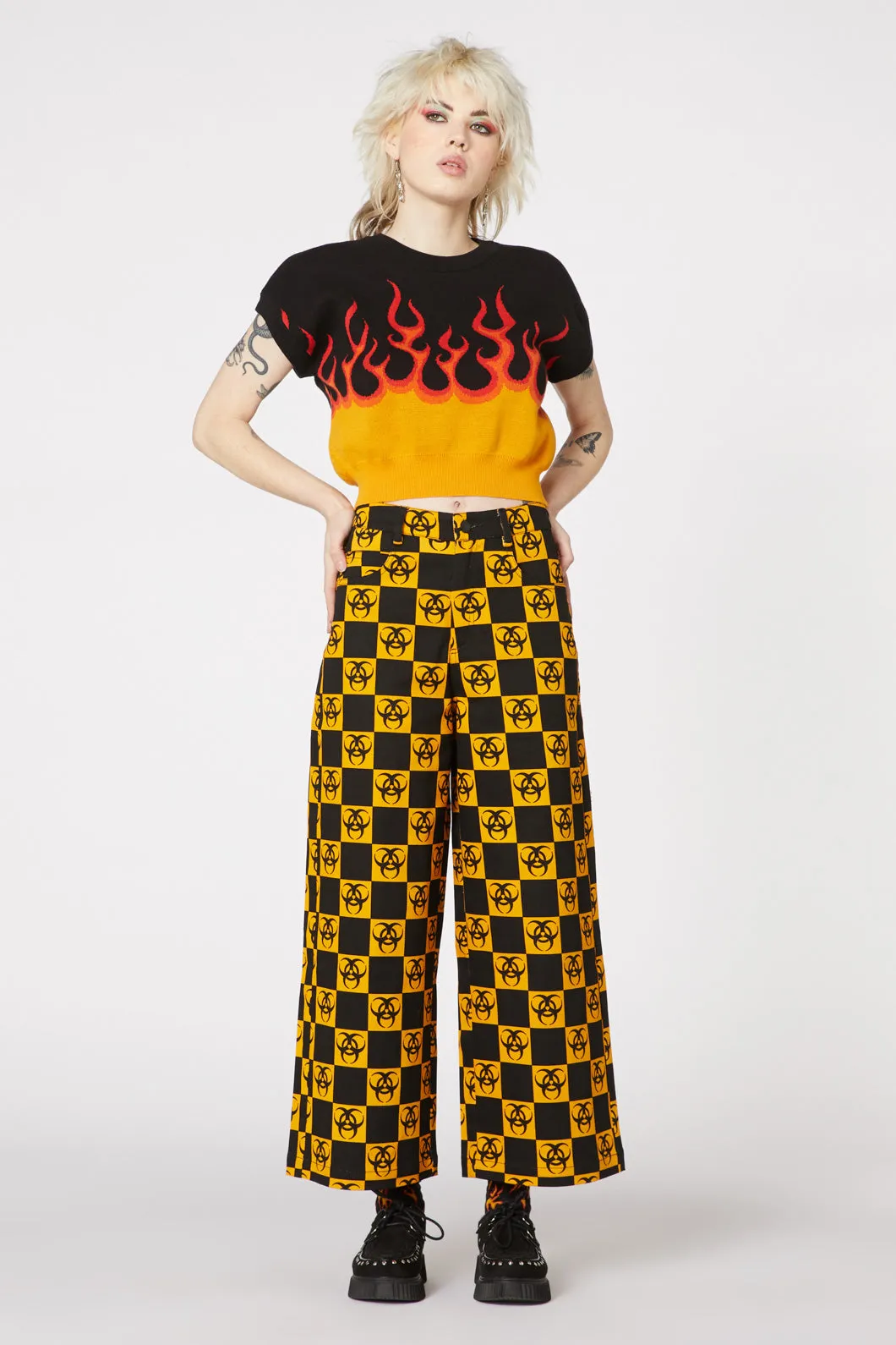 Flame On Sleeveless Knit