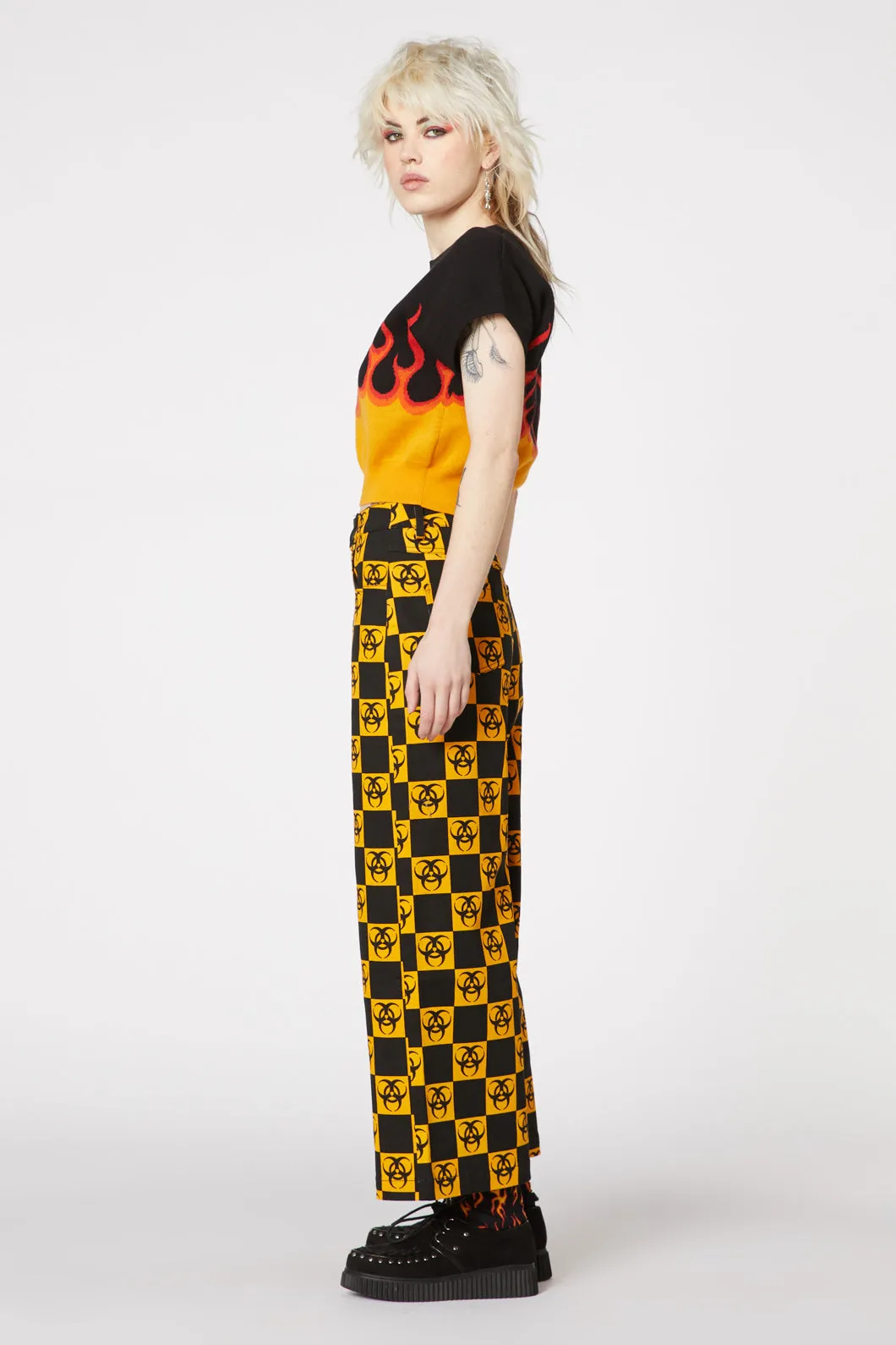 Flame On Sleeveless Knit
