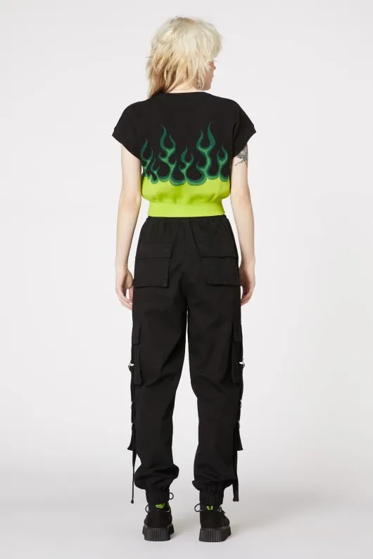 Flame On Sleeveless Knit