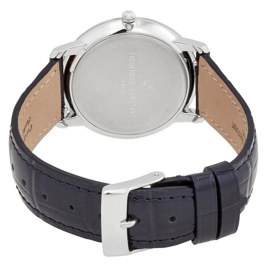 Frederique Constant Slimline Diamond White Mother of Pearl Dial Ladies Watch FC-220MPWD3SD6