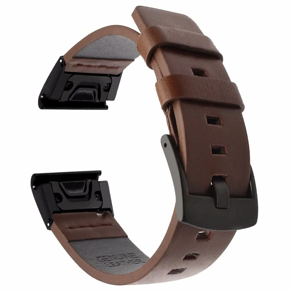 Garmin Quatix 7 Leather Watch Straps