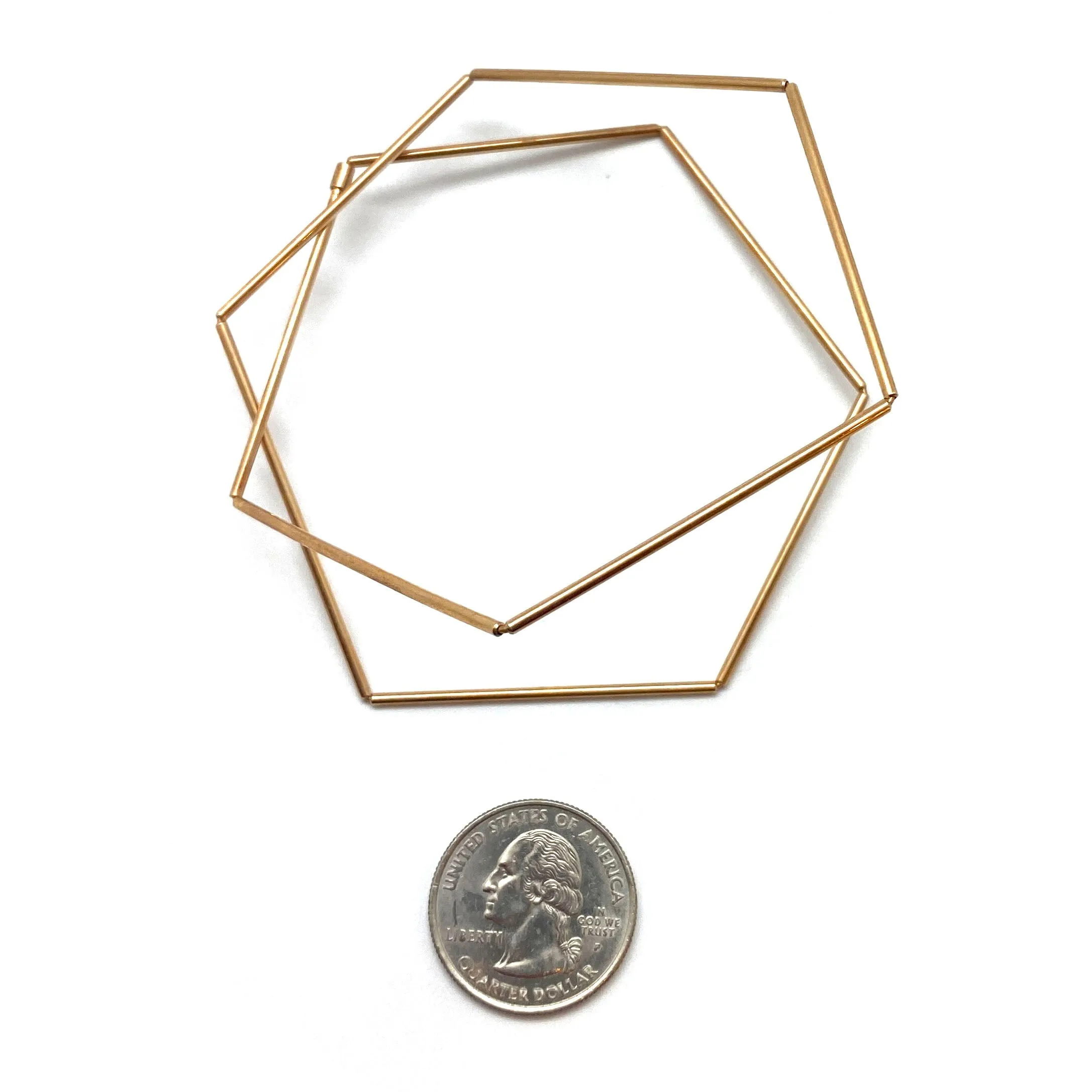 Geometric Angle Bracelet