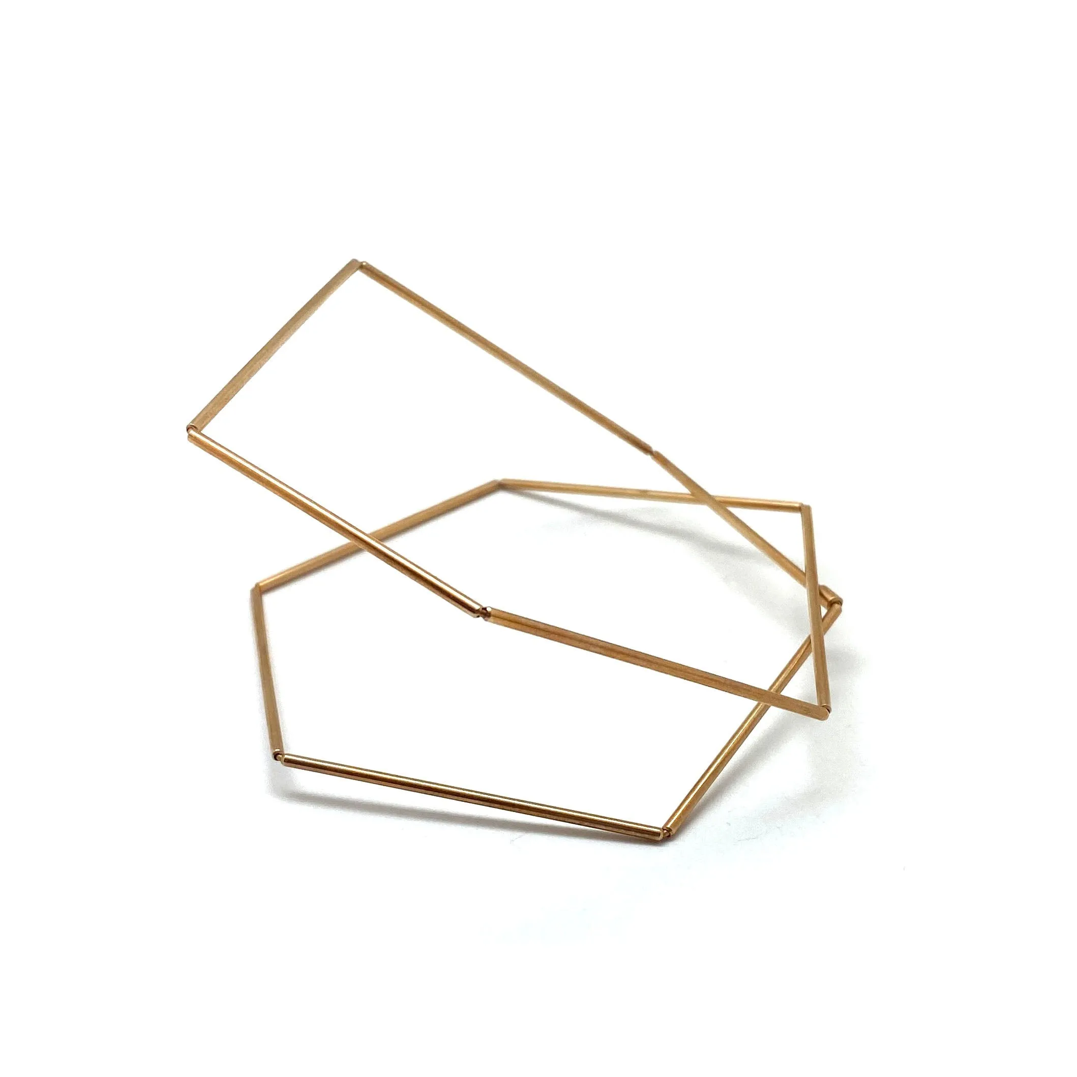 Geometric Angle Bracelet