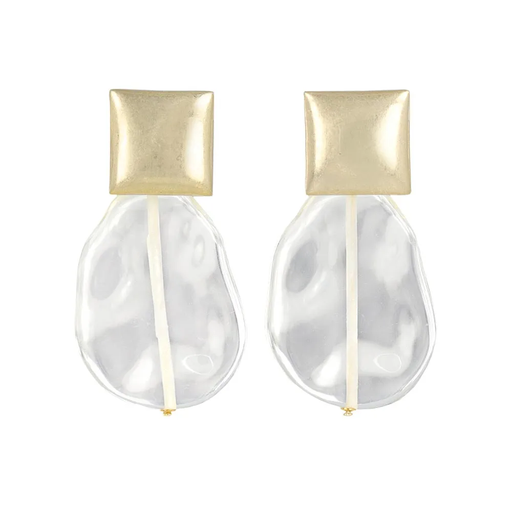 Geometric Statement Earrings