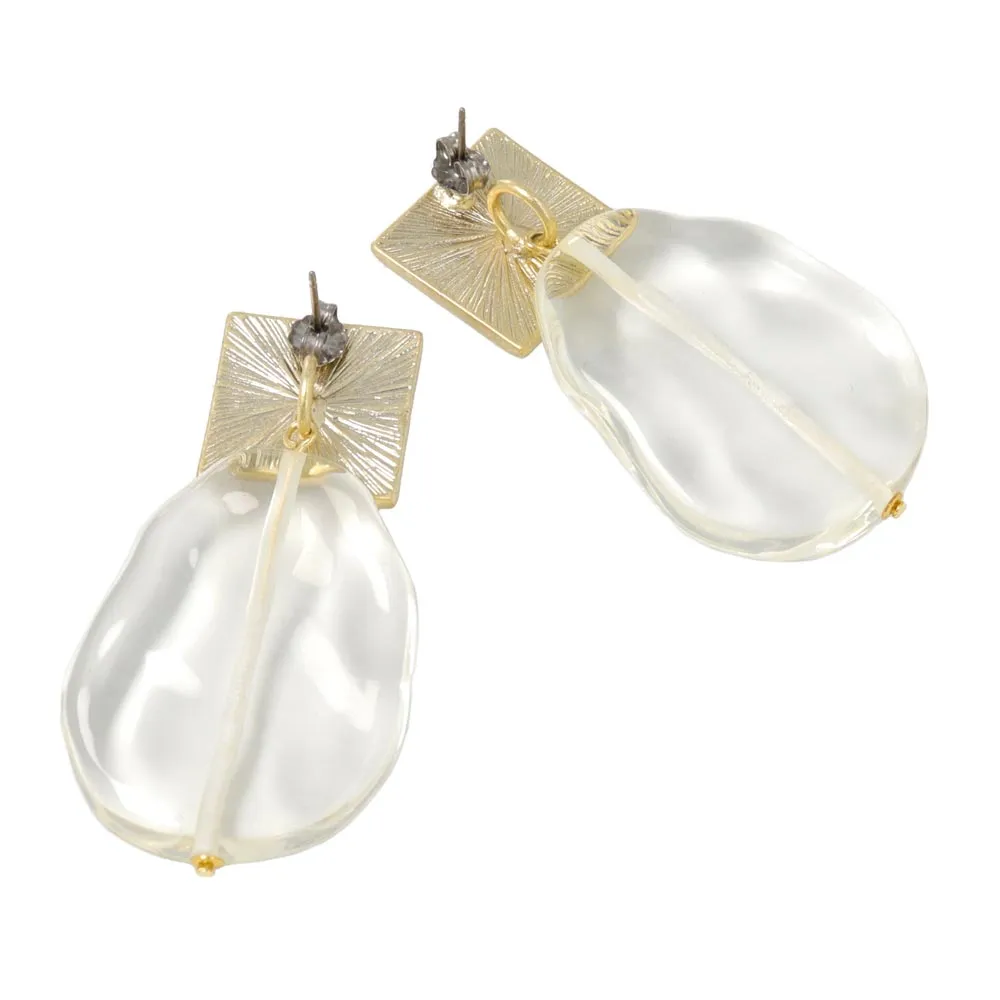 Geometric Statement Earrings