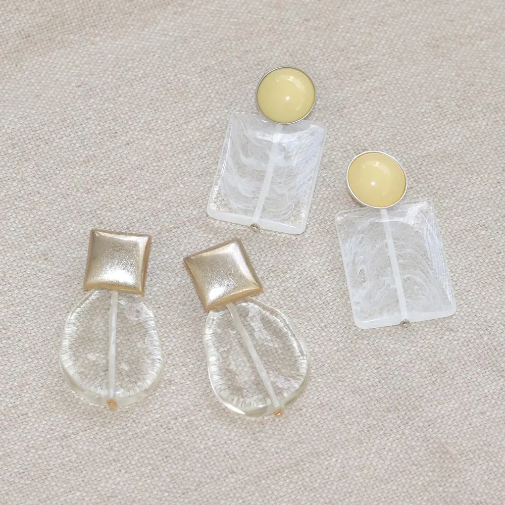 Geometric Statement Earrings