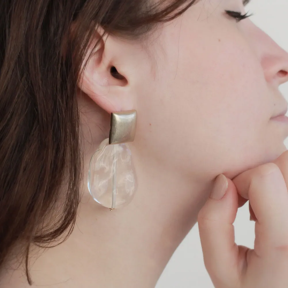 Geometric Statement Earrings