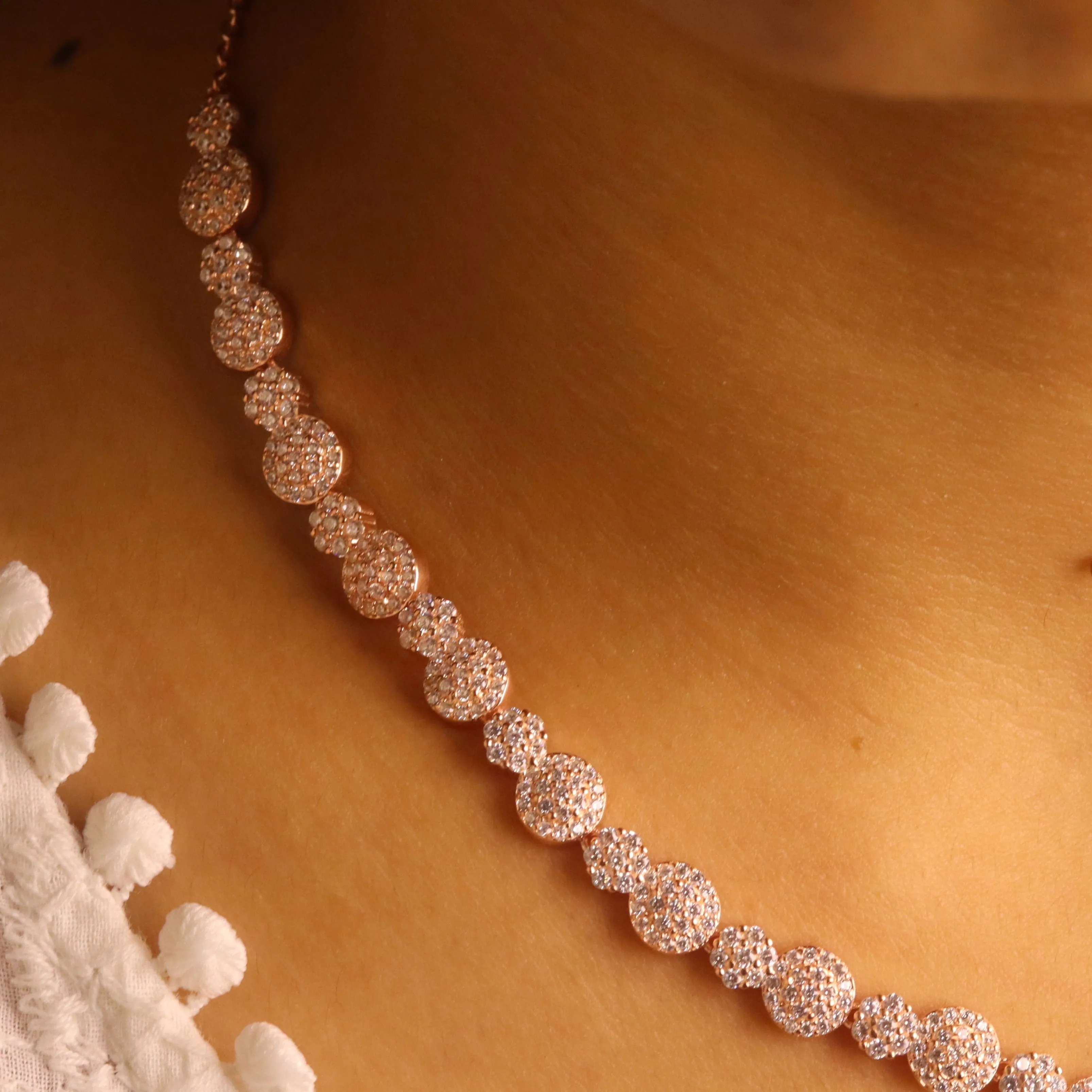 Gilded Grace Women's Pure Silver Necklace